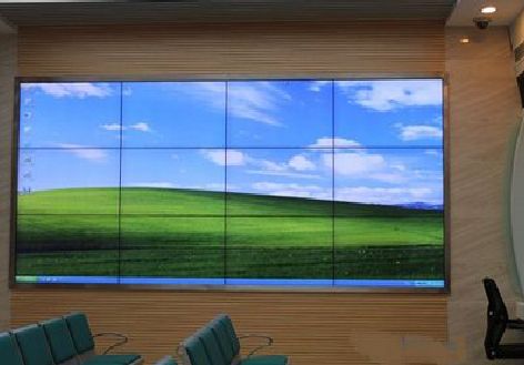 当阳液晶拼接屏的另类用法。